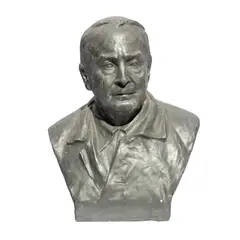 Géza Horváth, Bustul sculptorului Emil Wilhelm Becker, 1946, ipsos patinat