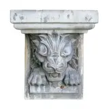 Ornament arhitectural realizat sub formă de leu, decora fațada casei Becker din cartierul Uranus by Emil Wilhelm Becker, piatră artificială, sold May 2026
