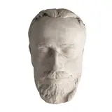 Masca mortuară a Regelui Carol I by Emil Wilhelm Becker, ipsos, sold May 2026