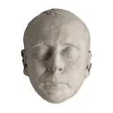 Masca mortuară a lui Octavian Goga by Emil Wilhelm Becker, ipsos, sold May 2026