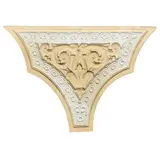 Ornament arhitectural în stil Neo-Românesc, decorat cu elemente vegetale stilizate și meandre by Emil Wilhelm Becker, ipsos, sold May 2026
