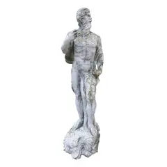 Neptun by Emil Wilhelm Becker, piatră artificială, sold May 2026