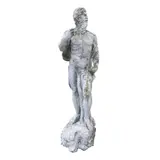 Neptun by Emil Wilhelm Becker, piatră artificială, sold May 2026