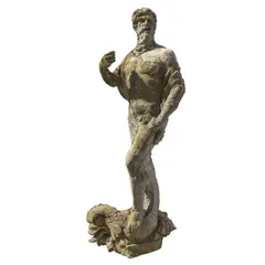 Triton by Emil Wilhelm Becker, piatră artificială, offered May 2026