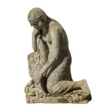 Abundența by Emil Wilhelm Becker, piatră artificială, sold May 2026