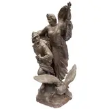 Emil Wilhelm Becker, Studiu pentru monumentul "Avântul Țării", ipsos patinat
