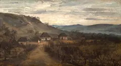 Drumul spre casă by Ion Marinescu Vâlsan, ulei pe placaj, sold May 2026