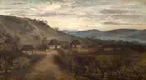 Ion Marinescu Vâlsan, Drumul spre casă, ulei pe placaj