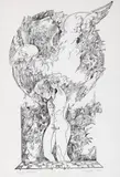 Done Stan, Luceafărul, 1989, acvaforte și gravură cu acul