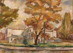 Toamnă by Alexandru Tohăneanu, ulei pe carton, offered May 2026
