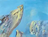 Sabin Bălașa, Exodul spre lumină, 1977, ulei pe pânză