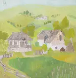 Constantin Piliuță, Peisaj de vară, 1979, ulei pe pânză