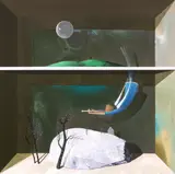 Felix Aftene, Magic world, 2025, acrilic pe pânză