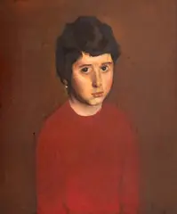 Corneliu Baba, Cumințica (Mădălina), 1978, ulei pe pânză lipită pe carton