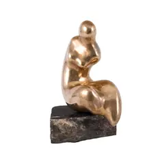 Muză by Marcel Guguianu, bronz, sold May 2026