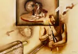 Nicolae Maniu, Visul artistului, 1996, ulei pe carton