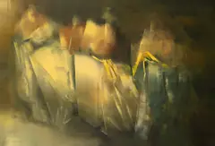 Georgeta Grabovschi, Dansatoare, ulei pe pânză