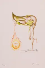 Jules Perahim, Taf, cromolitografie