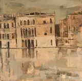 Nicolae (Nicolai) Georgescu, Veneția, 1984, ulei pe pânză