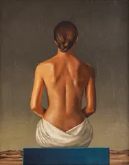 Volodya Kenarev, Tenderness, 1993, oil on canvas laid on plywood