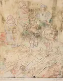 Stoyan Venev, A cheer, the end of the 1940s, monotype