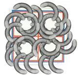 Miroslav Šutej, Mobile serigraphy with four circles
