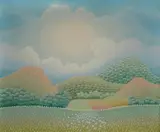 Ivan Rabuzin, Sunny Landscape, 1972., oil on canvas