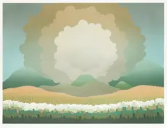 Ivan Rabuzin, Calm Before the Storm, serigraphy on paper