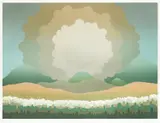 Ivan Rabuzin, Calm Before the Storm, serigraphy on paper