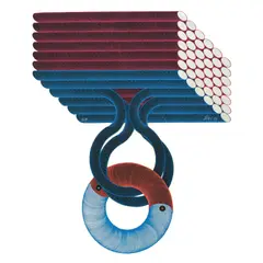 Miroslav Šutej, Mobile Serigraphy, 1979., serigraphy on paper