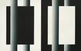 Duje Jurić, Composition, 1990., acrylic on canvas