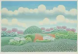 Ivan Rabuzin, Fields of Flowers, serigraphy on paper
