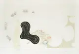 Josko Eterović, Abstraction, 2000., Pencil, marker, acrylic, pastel and collage on paper