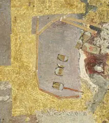 Miljenko Horvat, XII/2, 1960., collage and tempera on cardboard