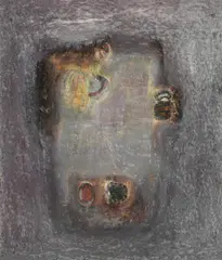 Miljenko Horvat, III 5, 1962., collage and tempera on cardboard