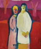 Zlatko Prica, Two, 2000., oil on canvas