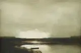 Božidar Kopić, Slavonia, 1979., oil on canvas mounted on board