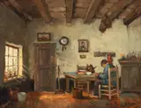 Pauwels Henri Joseph, Micul dejun, ulei pe pânză