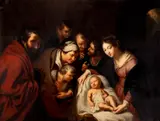 Adorația magilor by Școală Olndeză, (după Paulus Moreelse), început de sec. Xx, ulei pe pânză, sold Apr 2026