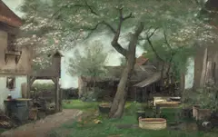 Primăvară by Wilhelm Jakob Hertling, ulei pe pânză, sold Apr 2026