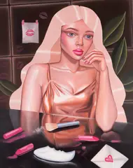 Ioana Băltan, Love Letter, 2025, ulei pe pânză