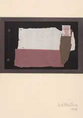 Geta Brătescu, Cahier, 1984, colaj