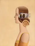 Mihai Rusu, Venus, 1987, ulei pe pânză