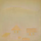 Mihai Horea, Înserare la Vaidei, 1978, ulei pe pânză