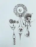 Gert & Uwe Tobias, Untitled (Character sketch)
