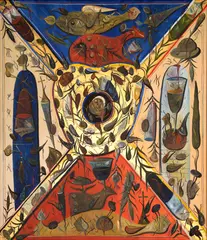 Ștefan Pelmuș, Totem II, 2000, ulei pe pânză