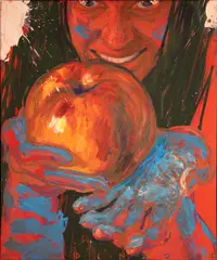 Valeriu Mladin, Eva, 2000, ulei pe pânză