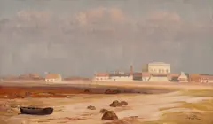 Stefan Popescu, Peisaj din Normandia, 1901-1905, ulei pe pânză