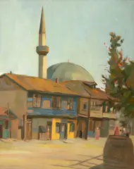 Constantin Artachino, Turtucaia, anii '30, ulei pe carton