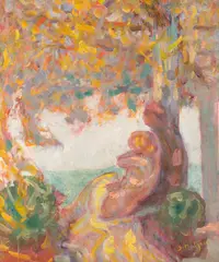 Contemplație la Balcic by Samuel Mützner, ulei pe pânză, sold Apr 2026
